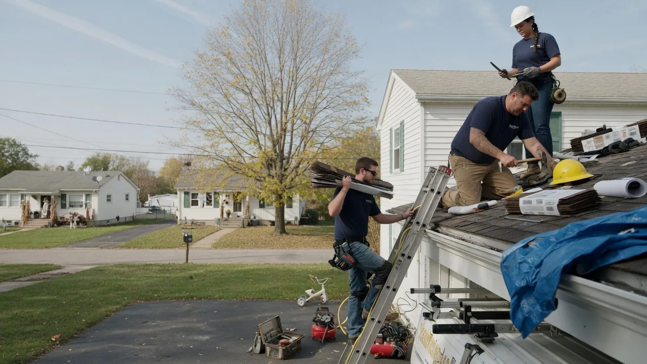 Local Roofing Contractors in Bergland, MI near me